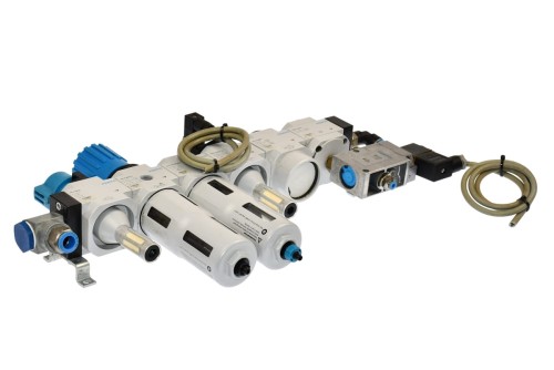 Produktbild von Festo Druckluftfilter LF-1/4-D-5M-MIDI – Midi, 5µm Filterfeinheit, NEU